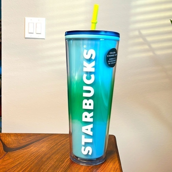 Starbucks Citrus Color Changing Tumbler Venti 24oz NEW! - Picture 2 of 9